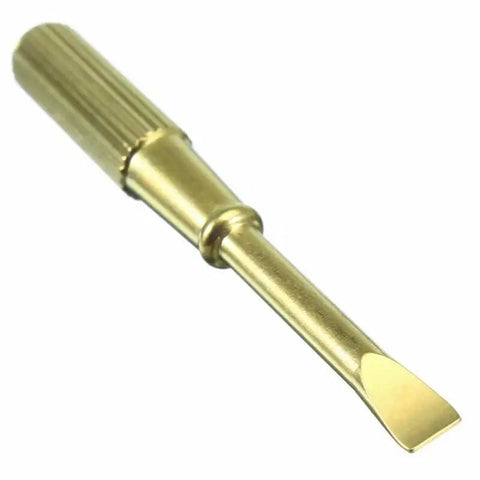 Compact Mini Screwdriver With Dang Good Non Slip Grip, Titanium Steel Precision Hand Tool For Jewelry Repairs And Household Tasks, Tiny Portable Size That Is A Real Ace In Any Toolbox.