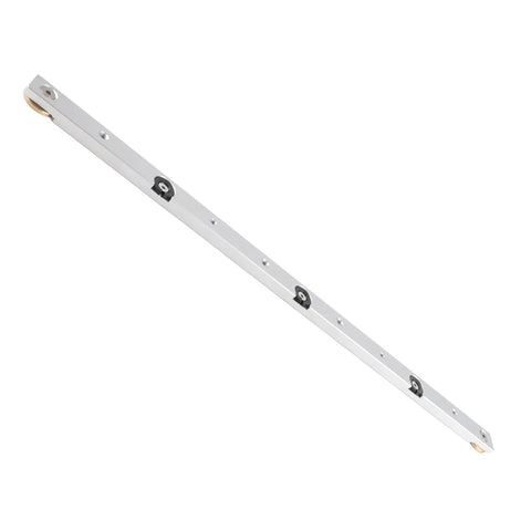 Pro Grade Aluminum Miter Bar For Table Saws And Router Tables, Adjustable M6 Crosscut Sled, Slotted Guide Rail in white background