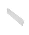 Beefy Stainless Steel Door Pull Plate With Handle For Barn Doors And Commercial Wood Or Composite Doors Silver Finish 11.81 By 3.15 Inches 180 Mm Center Between Holes 2 Pack angled stainless steel plate with mounting holes