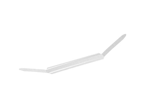 Built Tough Replacement Binding Prong Bases For Standard Two Hole Punches One Inch Capacity silver steel material.