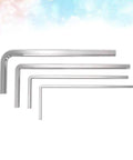 Pretyzoom 60pc Metric Allen Wrench Set T Handle Hex Key Tools Sturdy Steel Kit For Precision 3d Printer Maintenance And Electronics Repair Gear, silver hex keys