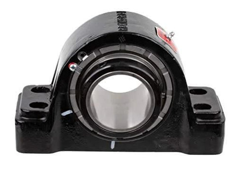 Front view of Pillow Block Spherical Roller Bearing With Cast Iron Housing Rexnord Link-Belt PB22439FH 2-7/16 Inch Bore