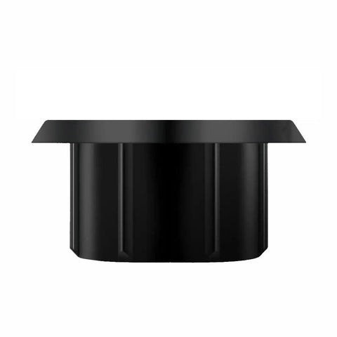 Super Sleek Black Plastic 3 4 Inch Wall Cable Grommets Starlink Routing Kit Pass Through Holes For Neat Wire Management On Desks And Tables To Keep Cords Hidden And Setup Looking Clean And Modern black plastic desk cable grommet