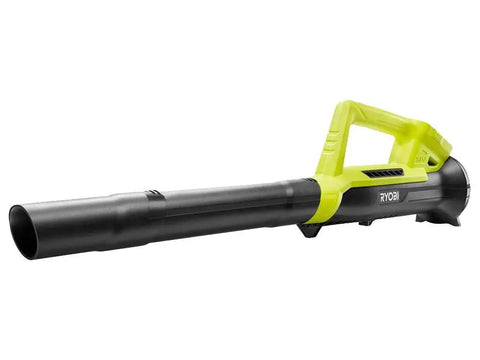 Side view of One Plus 90 MPH 200 CFM Cordless Leaf Blower With 18V Lithium Ion Battery And Charger Included Heavy Duty Yet Lightweight