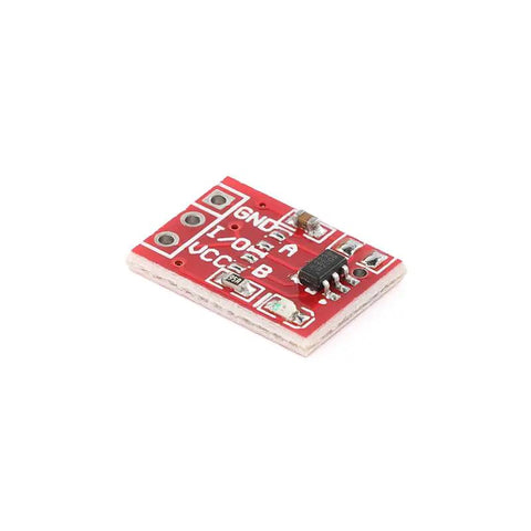 Capacitive Touch Key Module TTP223 1 Channel Sensor for Arduino Projects Self Locking or Non Locking Compact 15x11mm Touch Switch