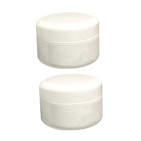 Two Piece Ceramic Tile Repair Kit With Quick Dry Grout Fix For Bathroom And Kitchen Heavy Duty Adhesion For Chips And Cracks Super Easy To Apply For A Seamless Long Lasting Finish, showing two white containers of repair paste.