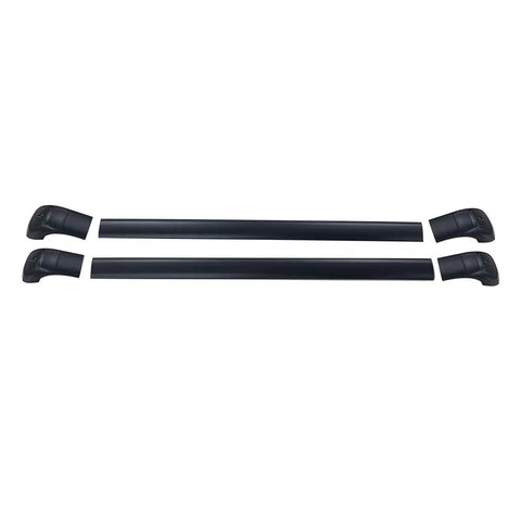 Premium Aluminum Roof Rack Cross Bars For Rivian R1S Vehicles 2022 To 2025 Featuring Locking Keys Heavy Duty Build No Sweat Installation Great For Hauling Camping Gear Weekending Trips