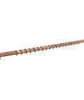 19 Inch Copper Ground Bus Bar Kit With 4 Foot Grounding Cable For Data Rack Cabinet Or Enclosure UL Listed C110 Copper Busbar
