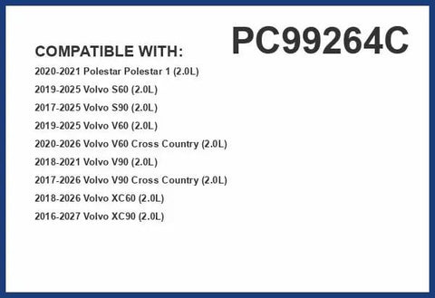 Compatibility list for Cabin Air Filter For Volvo XC90 XC60 S60 S90 V60 V90 Cross Country 2016 To 2025 Easy Install Keeps Air Clean.