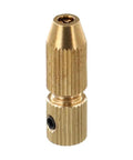 Smashing Heavy Duty 2.0mm Brass Drill Chuck Adapter with Tight Shaft Clamp for Power Tools and Quick Collet Fixture.