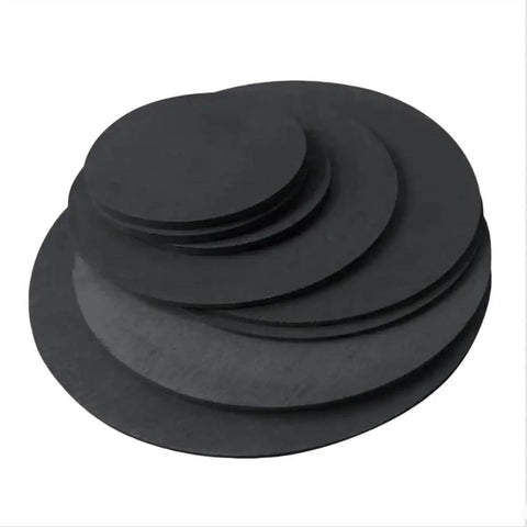 Pro Grade Graphite Disc Set Five Pack 5mm Thick 40mm Diameter 99.99 Percent Pure Conductive Graphite Plates