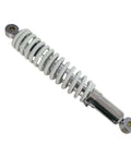 Front view of 12.75 inch adjustable shock absorber for Hammerhead Trailmaster go karts 150cc 250cc fits XRS and XRX models.