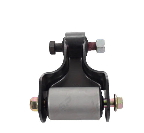 Front view of Pair Front Leaf Spring Shackle Bracket Kit For 4x4 Trucks Fits F-250 F-350 4WD 1980-1997 showing bolt and sleeve.