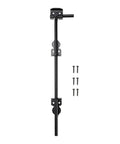 12 Inch Slide Bolt Latch Kit Drop Rod Gate Lock For Fence Courtyard And Outdoor Doors showing rods and screws