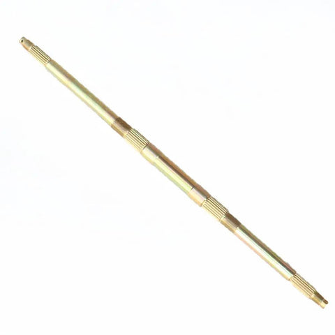 610mm Rear Axle For 49cc 50cc 110cc And 125cc Electric Kids Go Kart ATVs Quad Bikes And Scooters Replacement Part, golden axel view