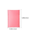Pink Bubble Mailer Envelopes 11x15 Plus 4 Inch Padding Self Sealing Shipping Bags Thick, Shockproof Bubble Pouches