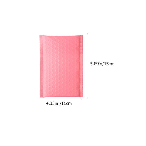 Pink Bubble Mailer Envelopes 11x15 Plus 4 Inch Padding Self Sealing Shipping Bags Thick, Shockproof Bubble Pouches