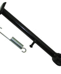 10-Inch Wheel Side Stand For Z50 Z50A Z50J Z50R Mini Trail Monkey Bike Black Durable Alloy Kickstand lying flat with spring