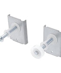 Seventeen Piece Bifold Door Repair Kit with Top Pivot and Guide Wheel visible components close-up