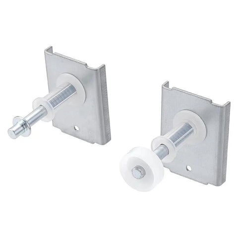 Seventeen Piece Bifold Door Repair Kit with Top Pivot and Guide Wheel visible components close-up