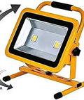 Spot Lighting Led Floodlight 100W 10000Lm Led Work Light Rechargeable with 270° adjustability and 360° rotation features.