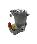 High End Electric AC Compressor For VW ID.3 ID.4 ID.6 Direct Swap EV Air Conditioner Pump 1ED816797B 1ED816797D side view of unit with connectors