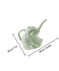 Set of 3 Animal Shaped Watering Cans With Long Nose Spout And Ergonomic Handle For Indoor And Outdoor Plant Care Refillable Eco Friendly Garden Tools In Assorted Green Pink Blue, 30 cm can