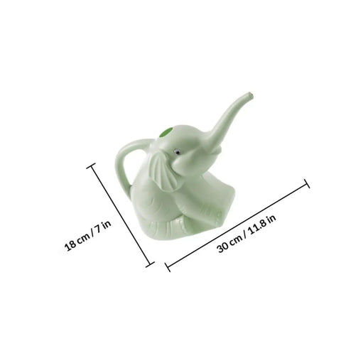 Set of 3 Animal Shaped Watering Cans With Long Nose Spout And Ergonomic Handle For Indoor And Outdoor Plant Care Refillable Eco Friendly Garden Tools In Assorted Green Pink Blue, 30 cm can
