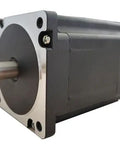 Front view of Beefy 86mm Square Brushless DC Motor 110W 48V 3000 RPM 8 Pole 8mm Shaft 86mm Flange for robotics and CNC projects.