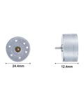 10 Pack DC Motors 1.5V-6V Mini Hobby Motors 3000-8000 RPM For Fans RC Boats Airplanes Cars Science Experiments DIY Projects with dimensions