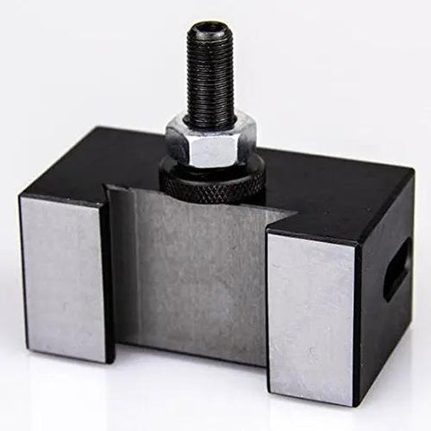 MT2 Morse Taper Holder for drill and CNC lathe tooling, compatible with 250100 and 250111 tool posts, front view.