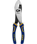 Pliers Set 8 Inch Slip Joint Workhorse With ProTouch Non Slip Grips Anti Pinch For Comfort Induction Hardened Cutting Edge Machined Jaws