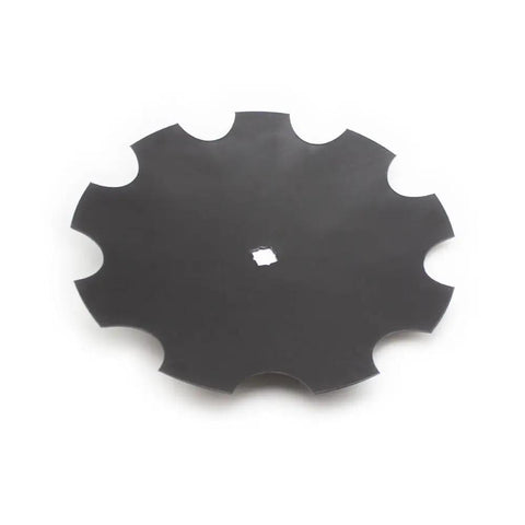 Heavy Duty 18 Inch Notched Harrow Disc Blades Set Fits One Inch Or One And One Eighth Inch Square Axles 3.5mm Thickness