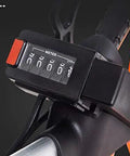 Close-up of the digital display on the QERTYHKK Measuring Wheel Distance Measurement Tools Mechanical showing measurement readout.