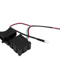 Compact Remote Trigger Switch For Cordless Drills With Quick Install Handle And Smooth Shift Speed Adjustment showing wires and connections.