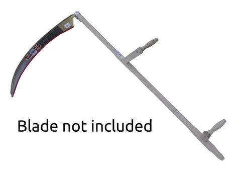 Wooden Snath Handle For Harvest Tools, 68 Inch Length, Dual Fixed Handles, Not Adjustable, Made In Austria without blade