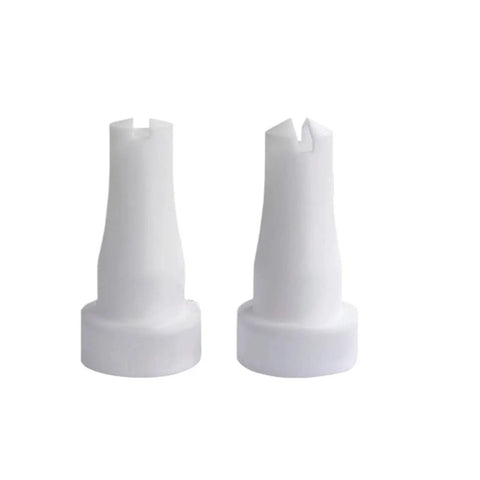 PTFE Material Flat Jet Nozzle For Powder Coating Spray Guns, Compatible With Opti GA03 GM03 GM04 Flex Gun, front view