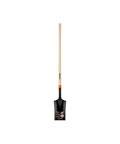 Escarraman Shovel T2000 Deep Narrow Blade With 47 Inch Wood Handle vertical view