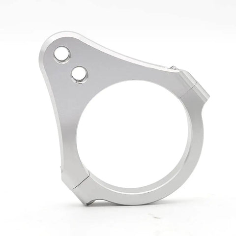 Image of 56mm Diameter Aluminum Fork Clamp Mount Bracket For Steering Damper On Motorcycle And Bicycle Universal Fit