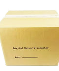 Shipping box for Digital Rotary Viscometer With Five Inch Touch Screen And Four Stainless Blades Offering Legit Accurate Readings For One To One Hundred Thousand MPaS Meets Heavy Duty Lab Standards With No Fluff And Solid Grip For Any Measurement Grind Today.