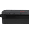 Side view of 650VA UPS Battery Backup And Surge Protector For Computers And Home Office Gear, 8 Outlets, Ethernet Protection, BE650G1