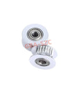 GT2 Idler Pulley 20 Teeth 5mm Bore 6mm Wide Aluminum For 3D Printer Timing Belt System Durable High Precision Machined With Oxidation Resistant Finish