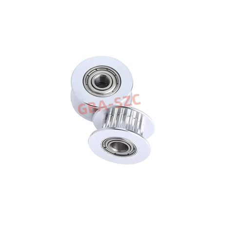 GT2 Idler Pulley 20 Teeth 5mm Bore 6mm Wide Aluminum For 3D Printer Timing Belt System Durable High Precision Machined With Oxidation Resistant Finish