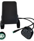 Ebike LCD Display Meter YL81F 36V 48V Waterproof 5 Pin Connector Speedometer Panel For Electric Bicycle No2 Protocol