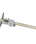 Double‑Hook Digital Depth Gauge Waterproof Stainless Steel Electronic Vernier Caliper with large LCD display for easy reading.
