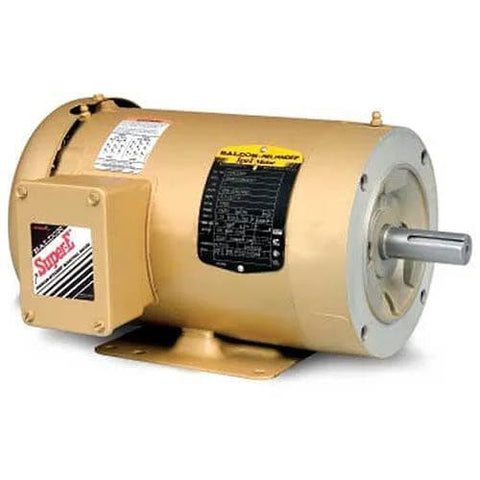 Single 7.5 HP General Purpose Electric Motor CEM3616T 3-Phase 208-230/460 V 3450 RPM 184TC Frame TEFC Enclosure shown