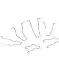 Grab Some High Quality Stainless Steel Headlight Retaining Spring Clamps For H1 H3 H4 And H7 Bulbs To Securely Hold Your Automotive Replacement Kit Together With Easy Install Features That Are Total Vibe For Any Auto Shop Or Garage Project Out There Today. 6-pack stainless steel headlight bulb retaining springs