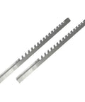 Deadset Reliable HSS Keyway Broach For CNC Machining And Gritty Workshop Slot Cutting Push Type Tool with sharp edges.
