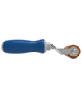 Ergonomic Silicone Seam Roller With 5 Inch Cushion Grip Handle For Roofing Seaming, Offset Roller Lets Your Hands Stay Cool And Clear View