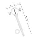 20 Pack Small Hose Clamps For PPR Pipes, Wear-Resistant And Reliable Fastening, Heavy-Duty Plumbing Clips For Water Hoses, white clamp
